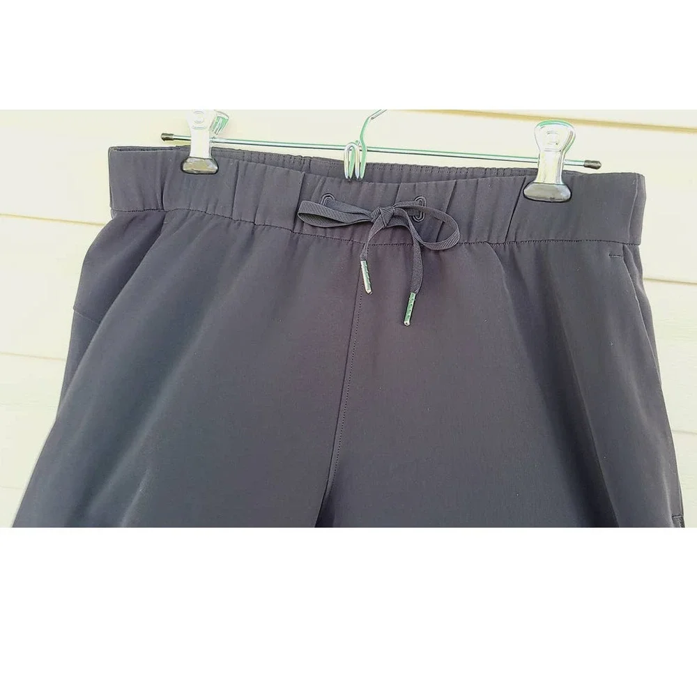 Lululemon Athletica Dream Om‎ High Rise Wide Leg Crop Pants Est Size 8